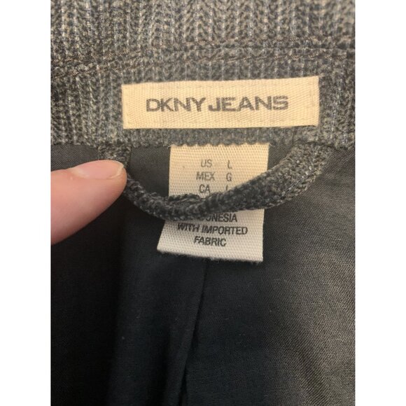 DKNY Jeans Cotton Corduroy Blazer Jacket Size L Green - Picture 3 of 11